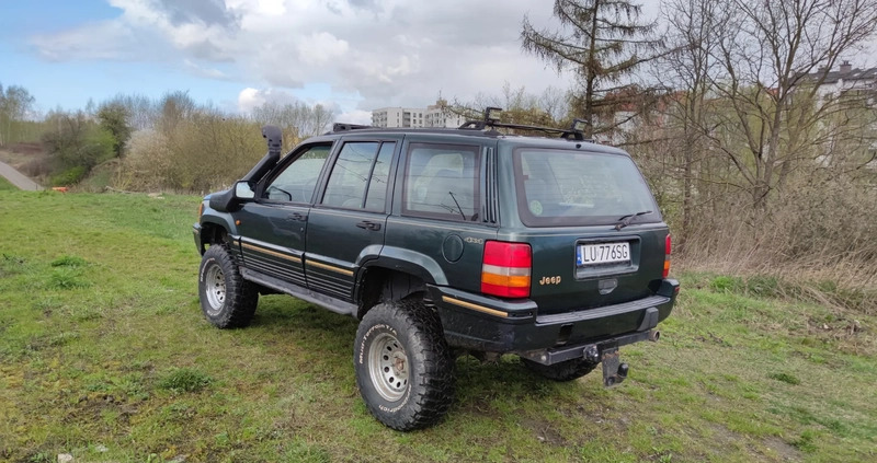 Jeep Grand Cherokee cena 20900 przebieg: 214980, rok produkcji 1994 z Lublin małe 46